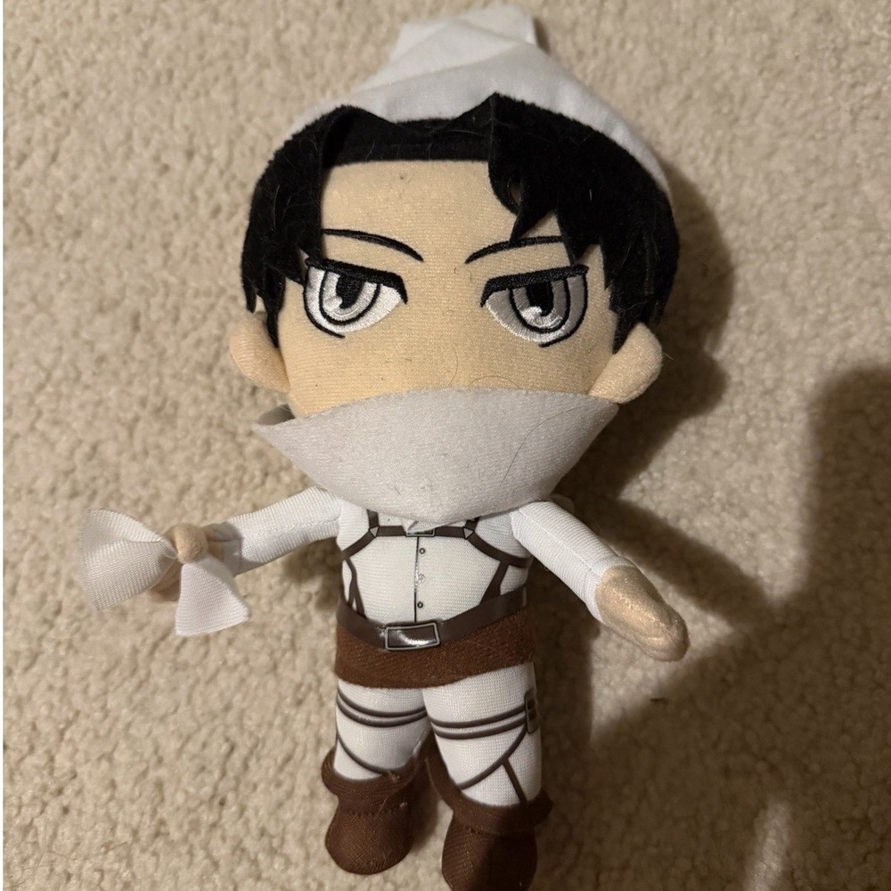 Levi Ackerman Attack On Titian Anime Plushies